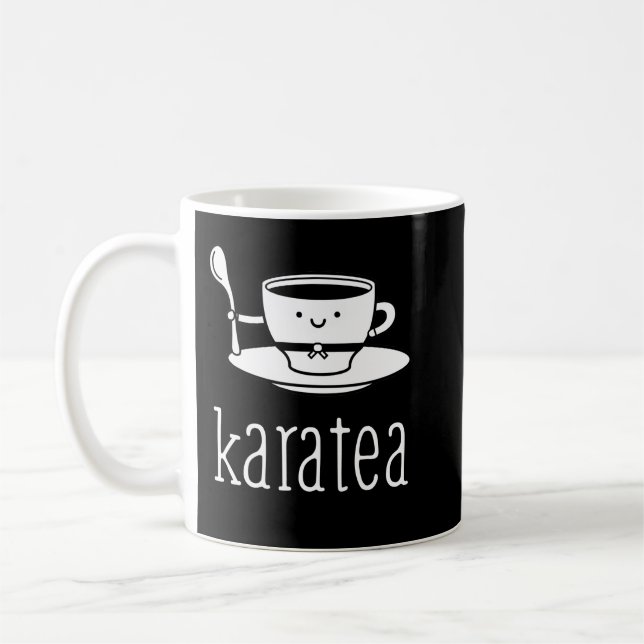Funny Karate Design Karatea White Light Essential  Coffee Mug (Left)