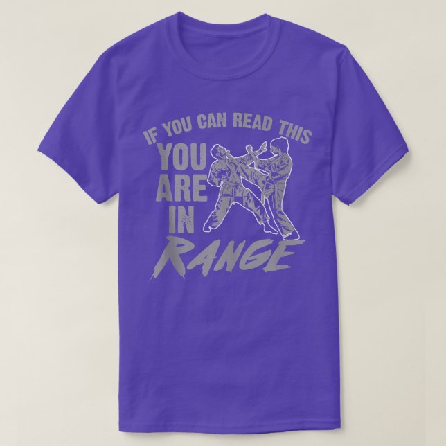 Funny Karate Gift  Cool Martial Arts Gym Judo Athl T-Shirt (Design Front)