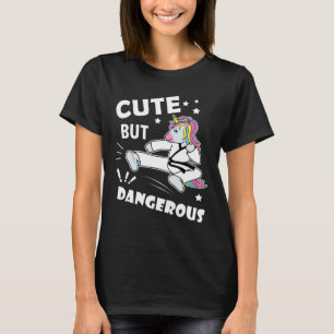Funny Karate Girl Birthday Gift Shirt Cute But Dan