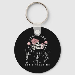Funny Karate Grandma Shirt Martial Arts Fighting G Keychain