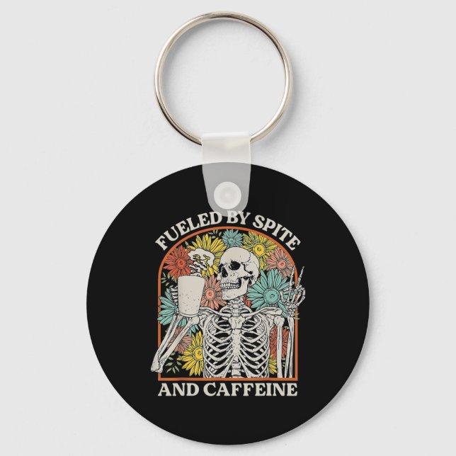 Funny Karate Kick Waataa Mma  Keychain (Front)