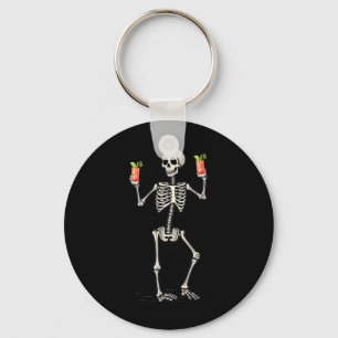 Funny Karatesaurus Dinosaur T Rex In Karate Gi Bla Keychain