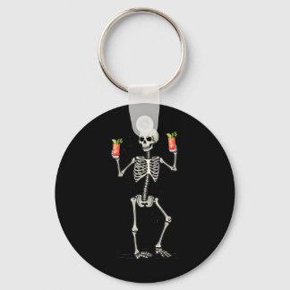 Funny Karatesaurus Dinosaur T Rex In Karate Gi Bla Keychain