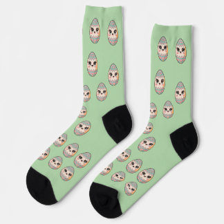 Funny Kawaii Easter Egg Socks