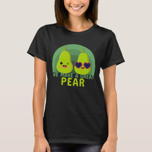 Funny Kawaii Pear Fruit T-Shirt