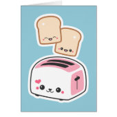 Funny Kawaii Pink Toaster (Front)