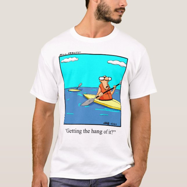 Funny Kayak T-shirt (Front)