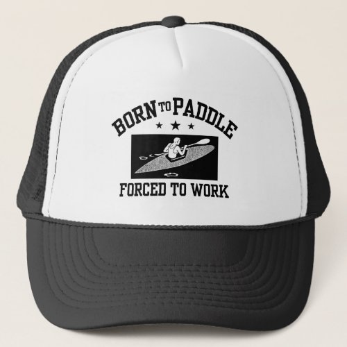 Funny Kayaking Trucker Hat