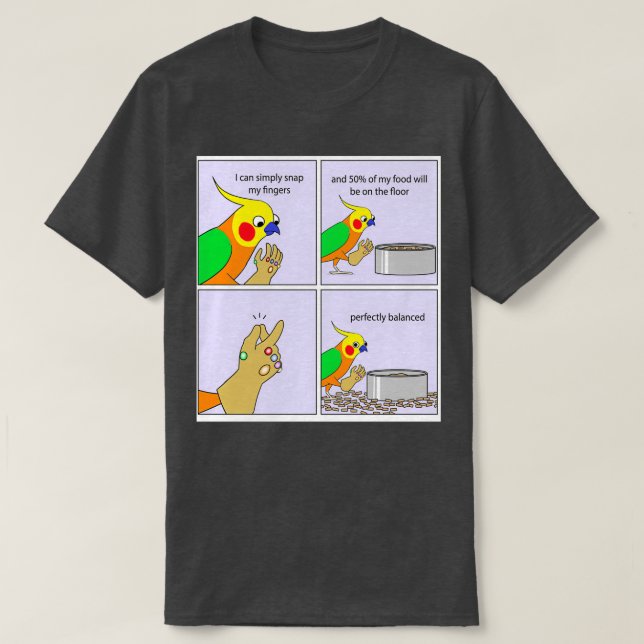 Funny kea parrot pet Design 3 T-Shirt (Design Front)