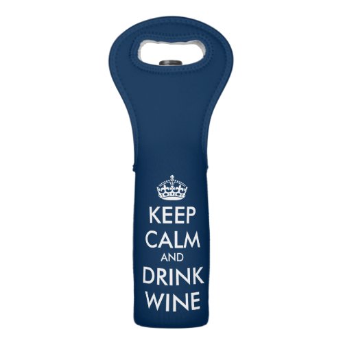 Funny keep calm and drink wine tote bags bulk gift