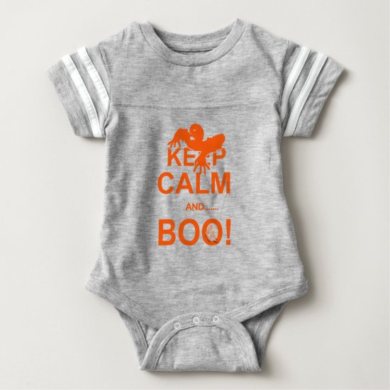 Funny Keep Calm Boo Scary Halloween Party T-shirt