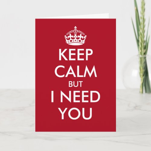 Funny Keep calm Will you be my bridesmaid cards