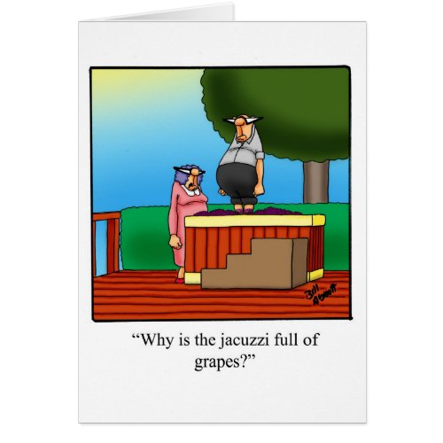 Funny Keeping In Touch Humor Card