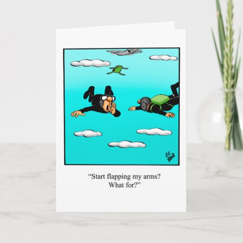 Funny Keeping In Touch Humor Greeting Card