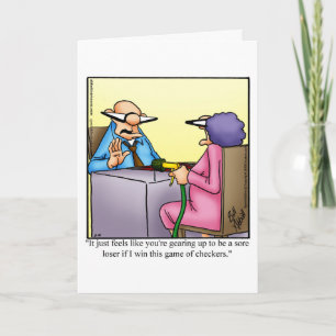 Funny Keeping In Touch Humor Greeting Card