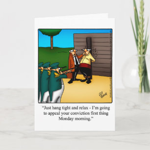 Funny Keeping In Touch Humor Greeting Card