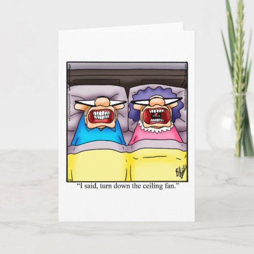 Funny Keeping In Touch Humor Greeting Card 