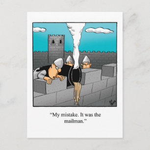 Funny Keeping In Touch Humor Postcard