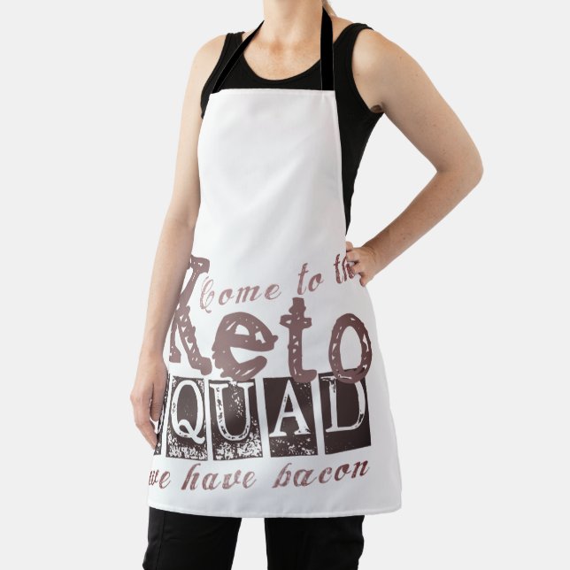 Funny Keto Diet Quote Apron (Insitu)