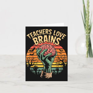 Funny Key Quote All Teachers Love Brains Cool Hall Card