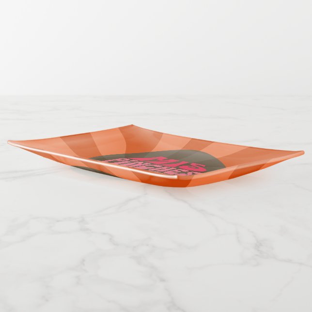 Funny Key Trinket Tray Mis Pinches Llaves (Angled)