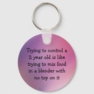 Funny Keychain About Kids