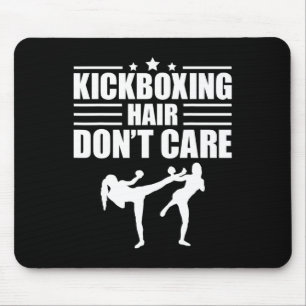 Funny Kickboxing Art For Men Women Kickboxer Conta Mouse Pad