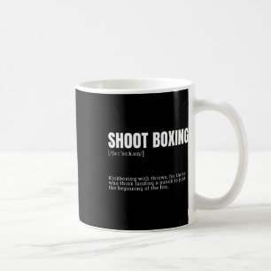Funny Kickboxing Enthusiast Dictionary Definition Coffee Mug