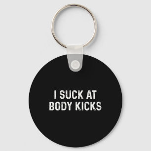 Funny Kickboxing Muay Thai Body Kicks  Keychain
