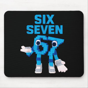 Funny Kid Meme Six Seven 6 7 Italian Brainrot Bruh Mouse Pad