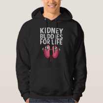 Funny Kidney Transplant Art Men Women Kidney Surge Hoodie