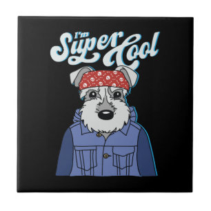 Funny kids-3 ceramic tile