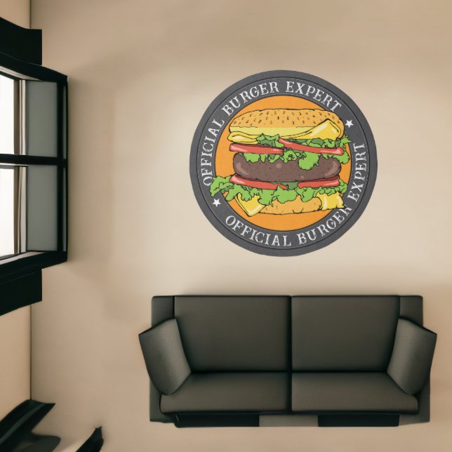 Funny Kids Burger Lover Cheeseburger Rug (Insitu (Indoor 1))