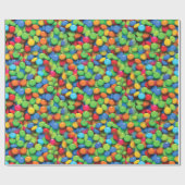 Funny Kids Candy Pattern Wrapping Paper | Zazzle