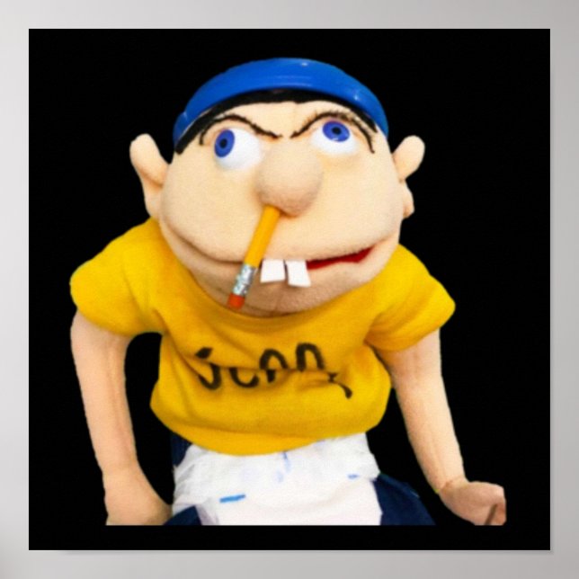 Funny kids cartoon poster (Front)