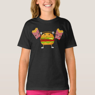 Funny Kids Cheeseburger T-Shirt