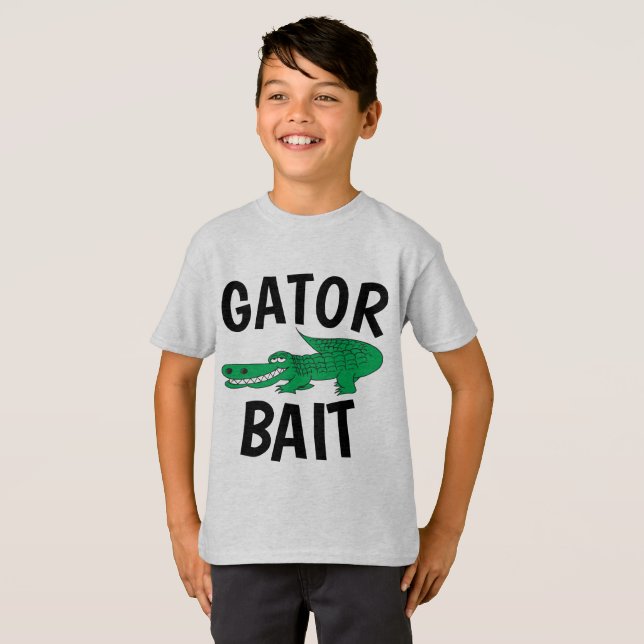 Funny Kids T-shirts, GATOR BAIT T-Shirt (Front Full)
