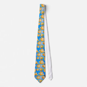Funny kids tie with Puff