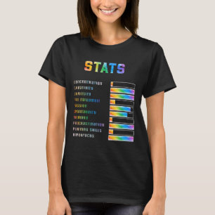 Funny Kids With Adhd Stats Neurodiversity Adhd Awa T-Shirt