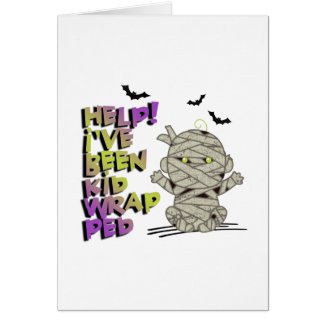 Funny Kidwrapped Mummy Baby Green ID683