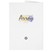 Funny Kidwrapped Mummy Baby Orange ID683 Cards (Back)