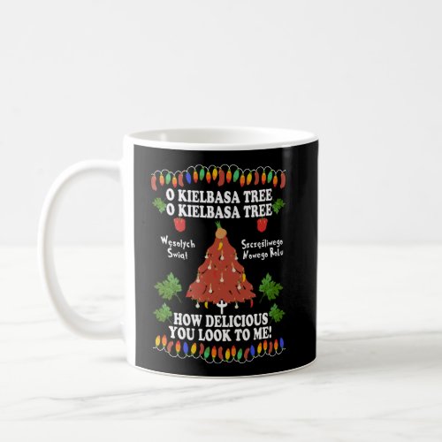 Funny Kielbasa Polish Polska Sausage Christmas Foo Coffee Mug
