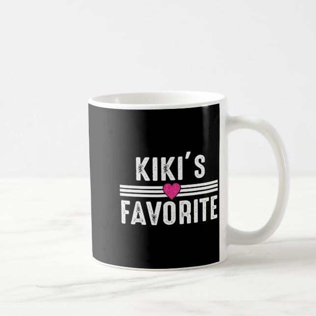 Funny Kiki'ss Favorite Son Daughter I'm Kiki's's F Coffee Mug (Right)