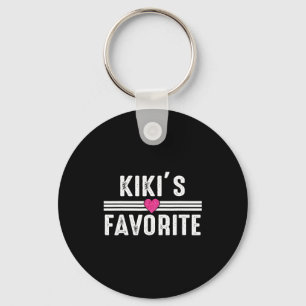Funny Kiki'ss Favorite Son Daughter I'm Kiki's's F Keychain