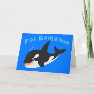 Have a Whale of a Time Birthday Greeting Card for Royal Trinity Hospice Charity