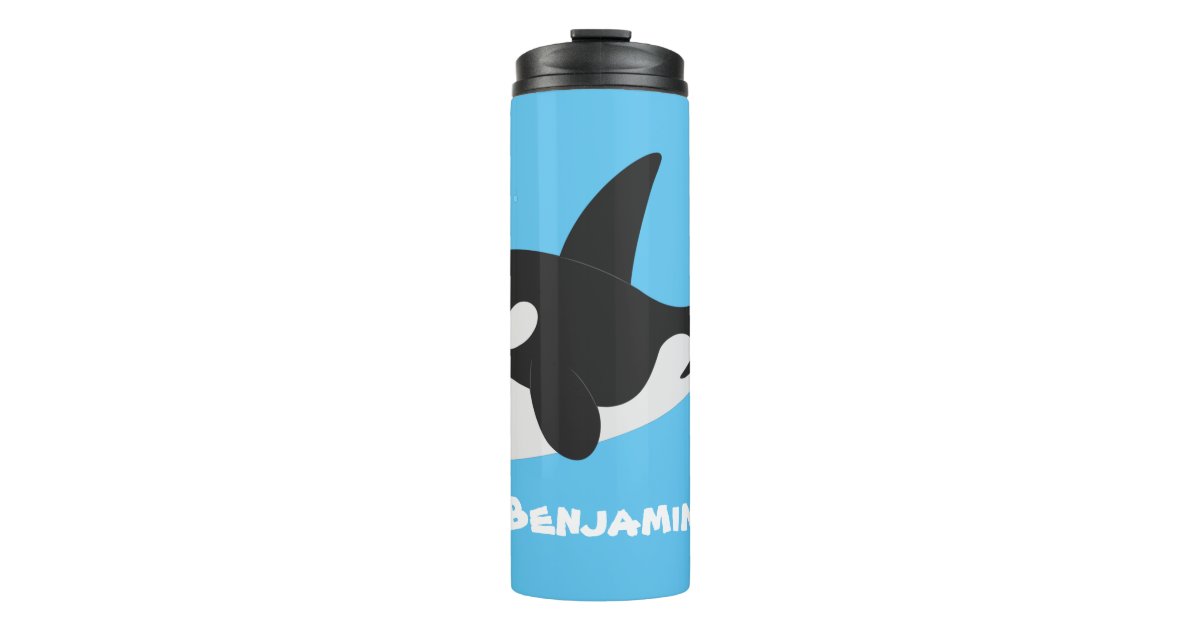 Breaching Orca Stainless Steel Water Bottle 