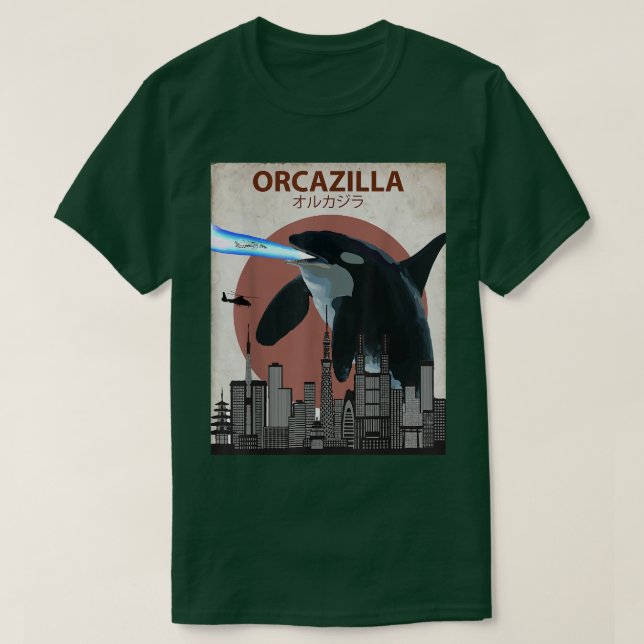 Funny Killer Whale   Orca Lovers Gift  T-Shirt (Design Front)