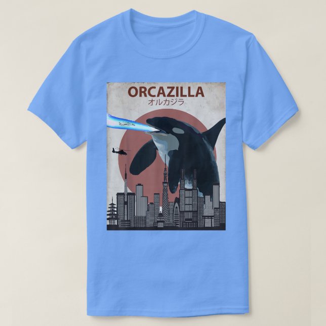 Funny Killer Whale   Orca Lovers Gift  T-Shirt (Design Front)