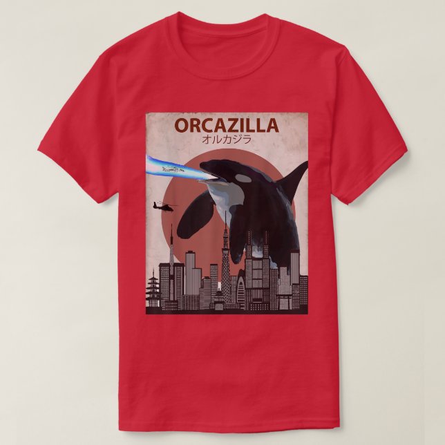 Funny Killer Whale   Orca Lovers Gift  T-Shirt (Design Front)