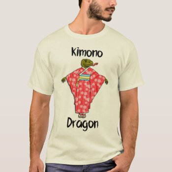 Funny Kimono Dragon T-shirt by hkimbrell at Zazzle